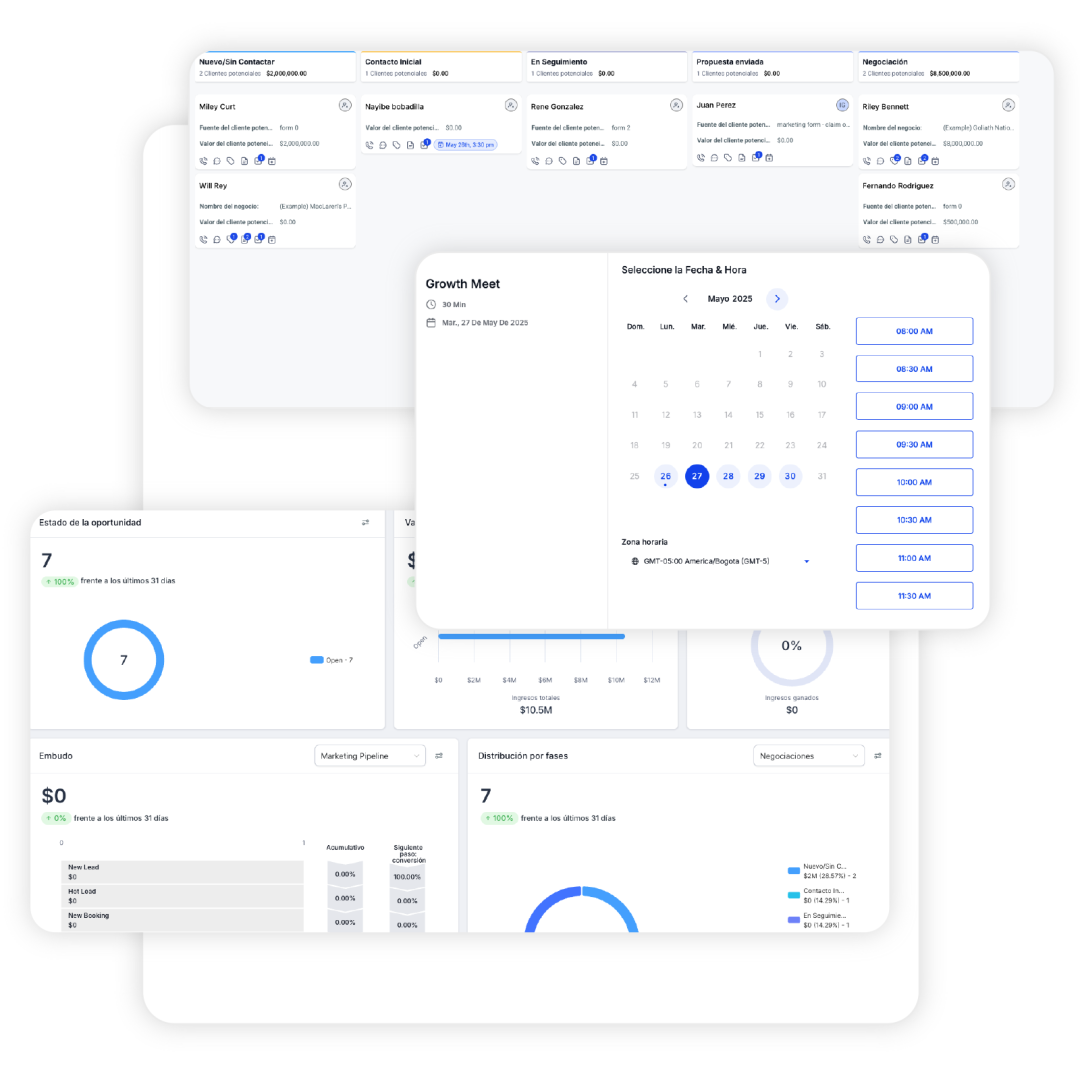 Gestión de contactos y oportunidades de venta en cualquier lugar